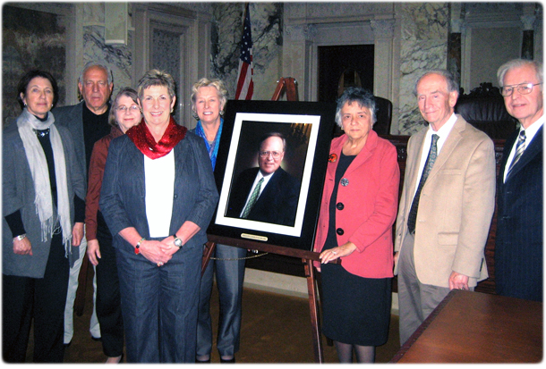 A portrait of the late Supreme Court Justice William A. Bablitch