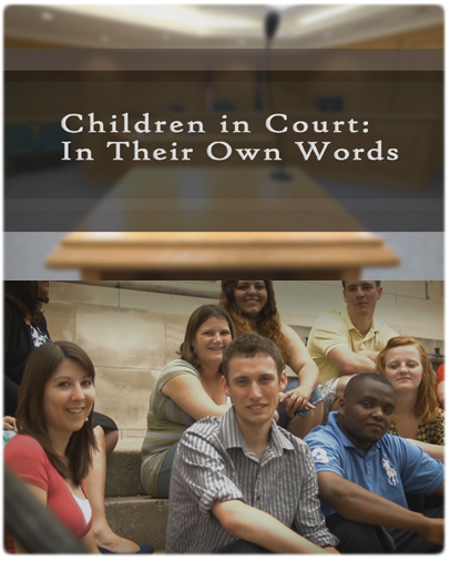 These images are from a training video produced to show the importance of involving children in hearings about foster care. The Children&rsquo;s Court Improvement Program and the state Department of Children and Families worked with the UW-Madison Division of Information Technology to produce the video.