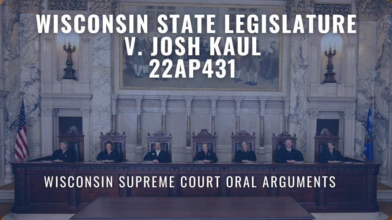 Wisconsin State Legislature v. Josh Kaul image