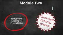 Module 2: Pretrial justice
