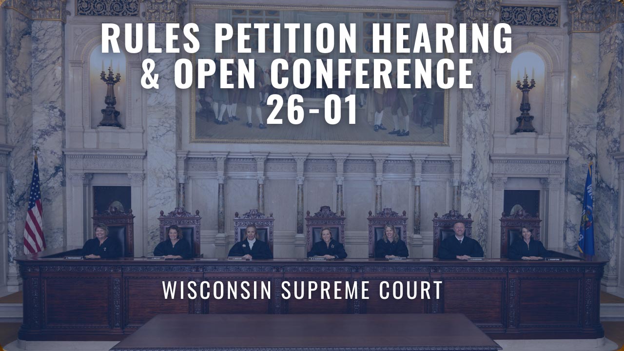Rule Petition 26-01 stream video