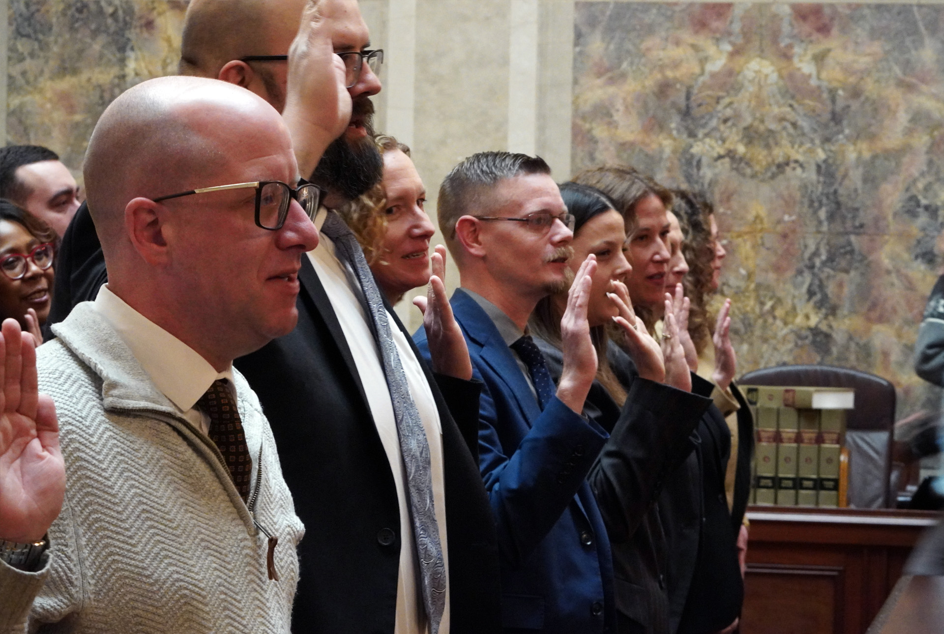 Highlights from the Wisconsin Supreme Court’s January attorney admission ceremony.