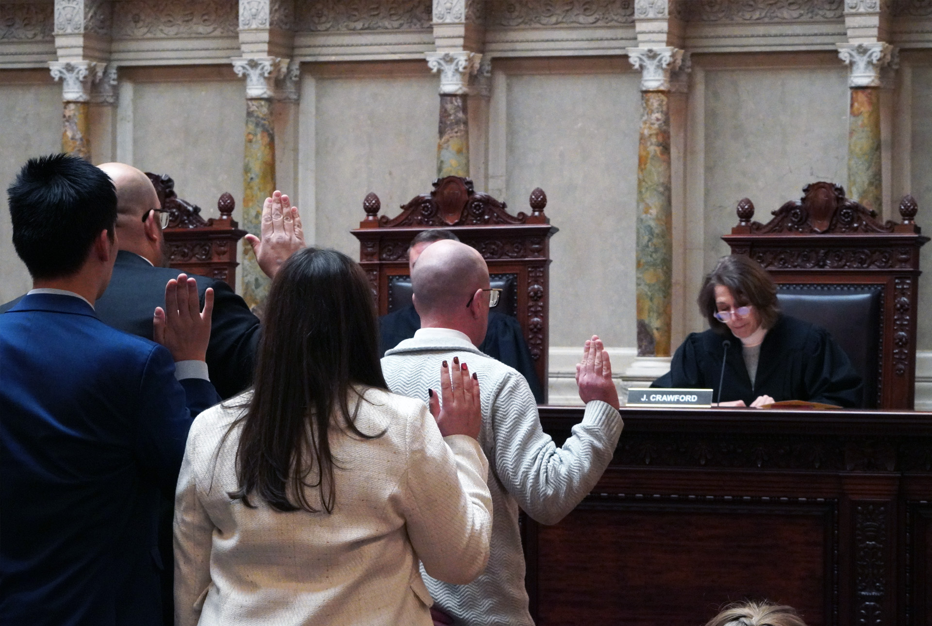 Highlights from the Wisconsin Supreme Court’s January attorney admission ceremony.