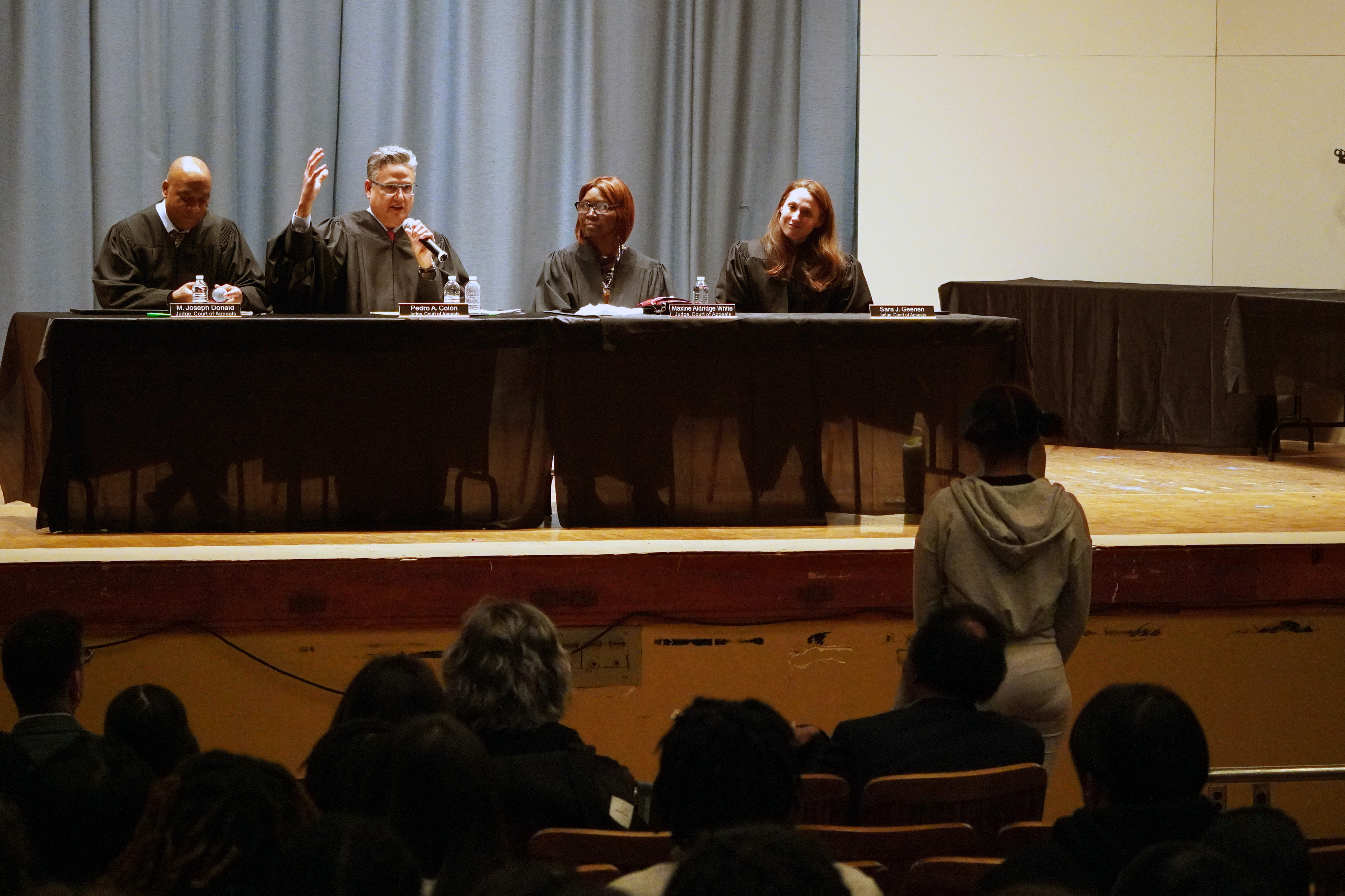 Oral arguments were held on March 19 at Rufus King H.S. in Milwaukee