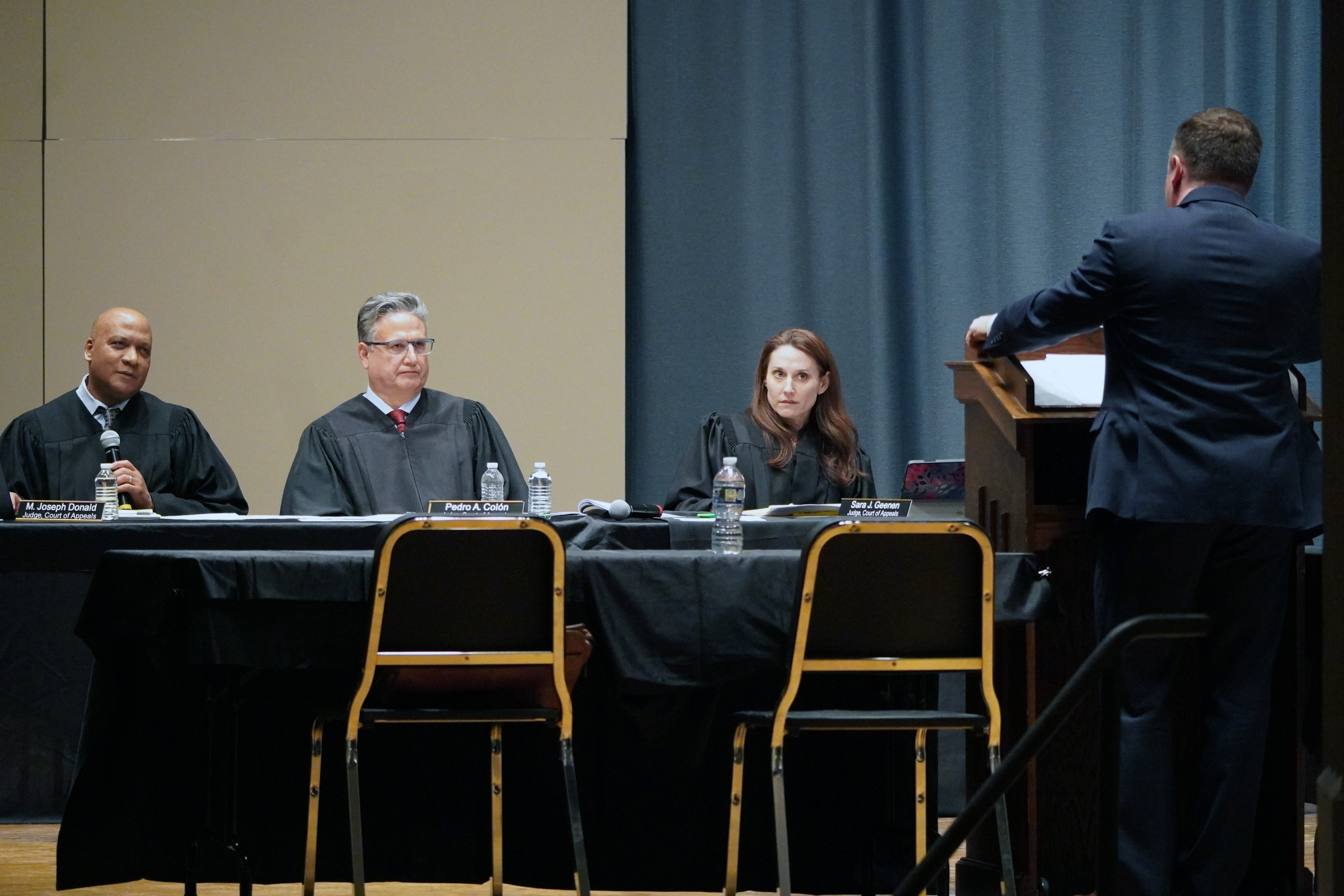 Oral arguments were held on March 19 at Rufus King H.S. in Milwaukee