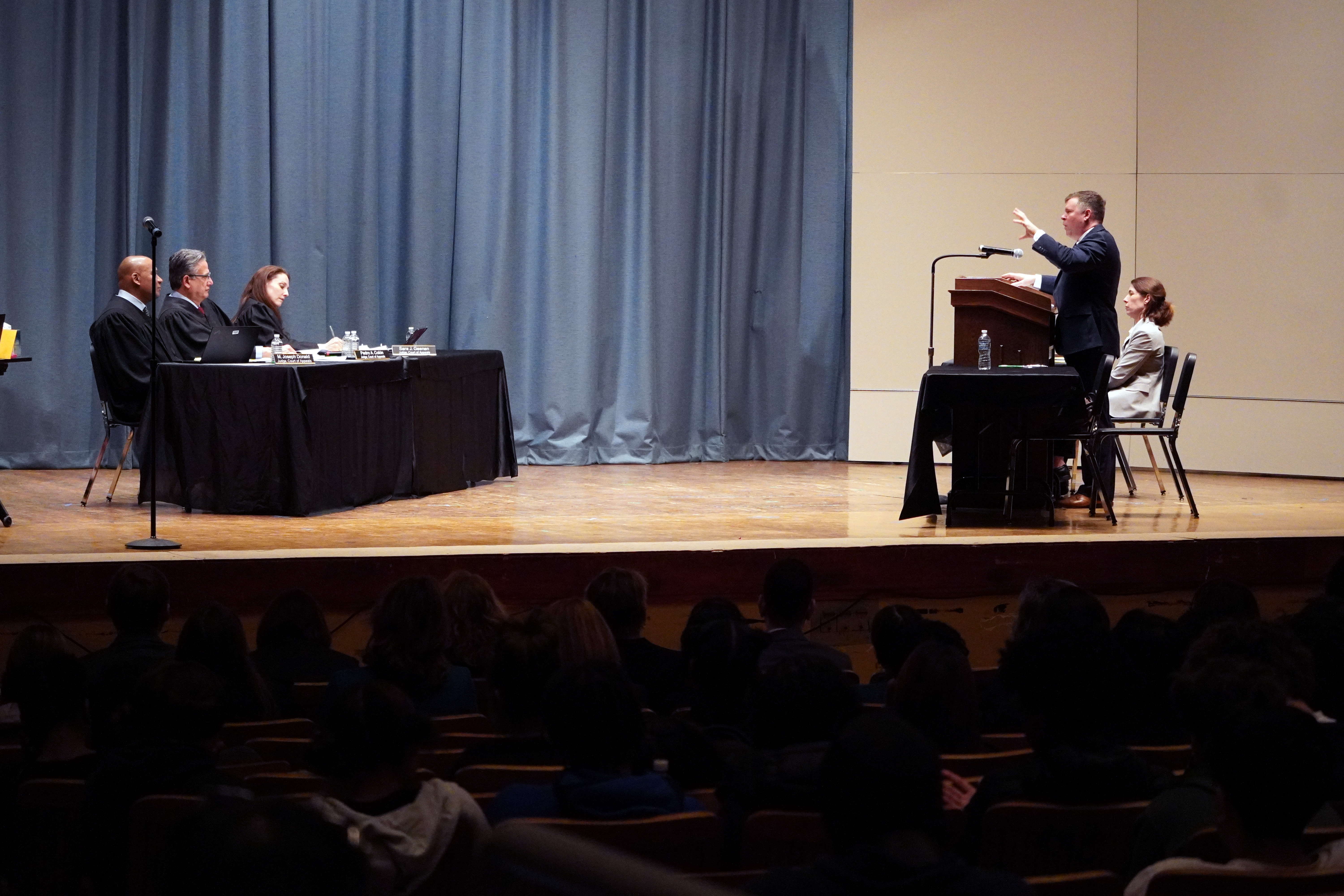 Oral arguments were held on March 19 at Rufus King H.S. in Milwaukee