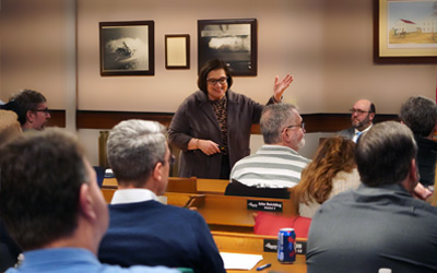 Court officials meet with District 5 judges to discuss budget priorities