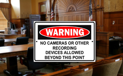 Safety and Security Spotlight: Recording risks in and around the courthouse