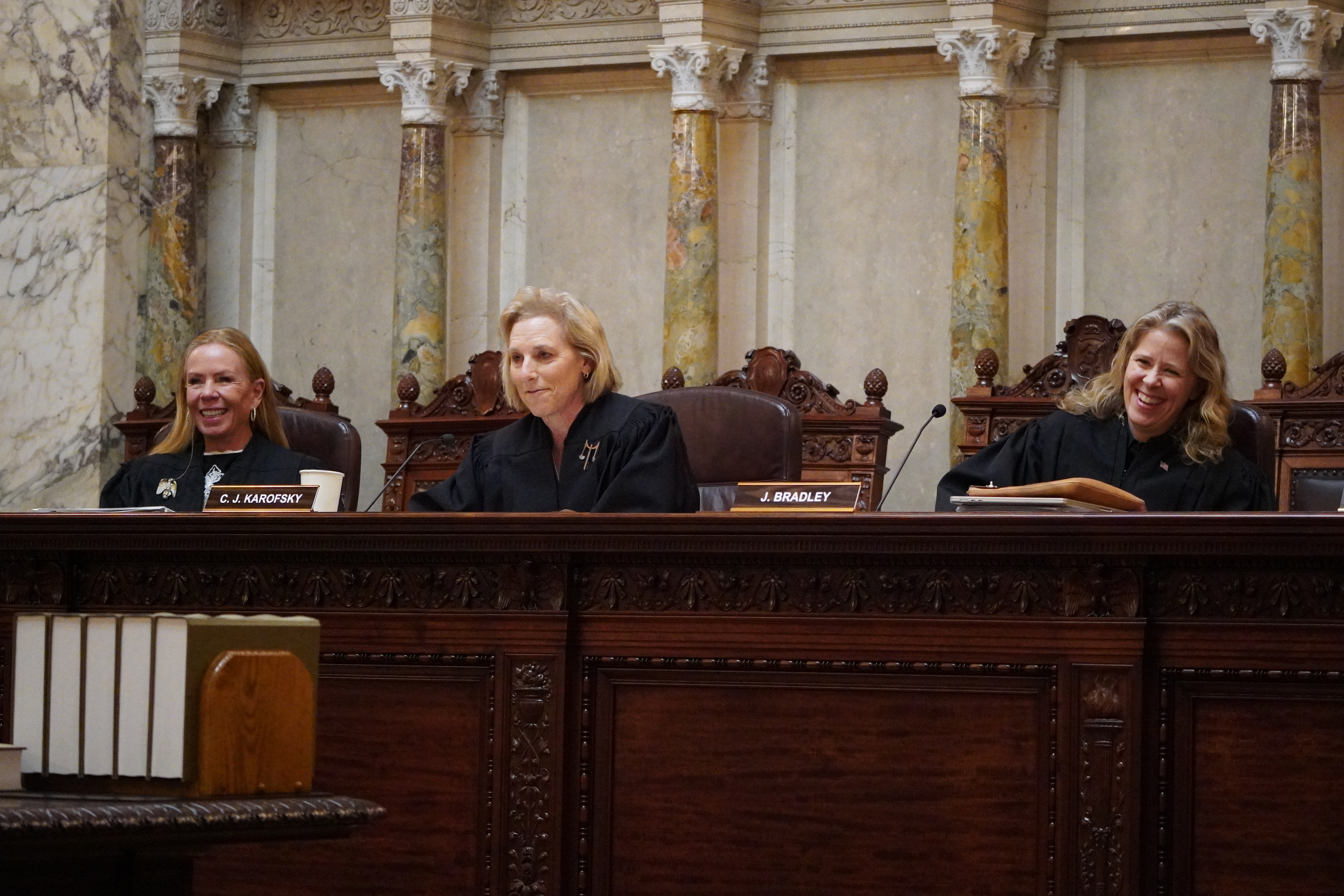 Justice Bradley did not to seek re-election