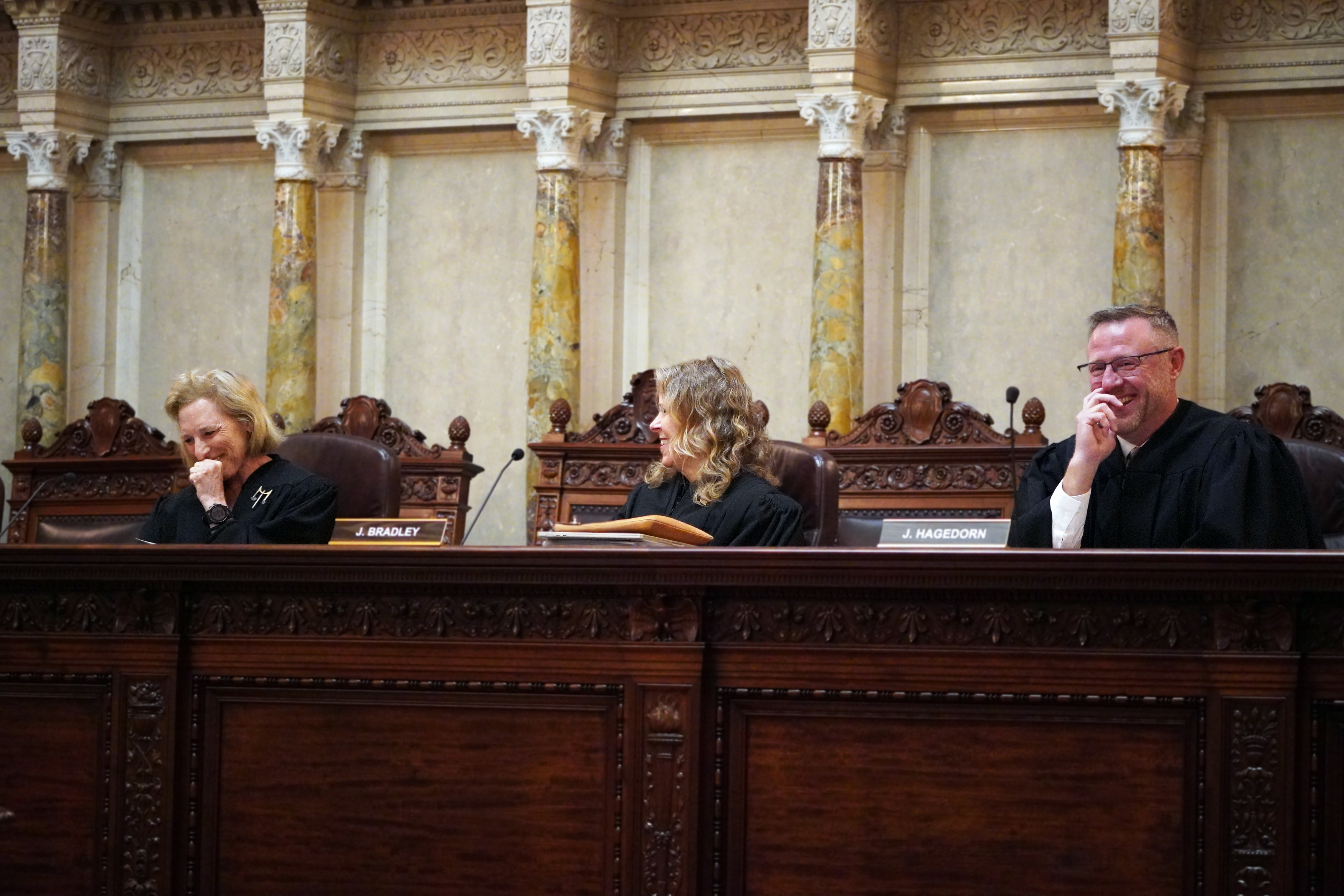 Justice Bradley did not to seek re-election