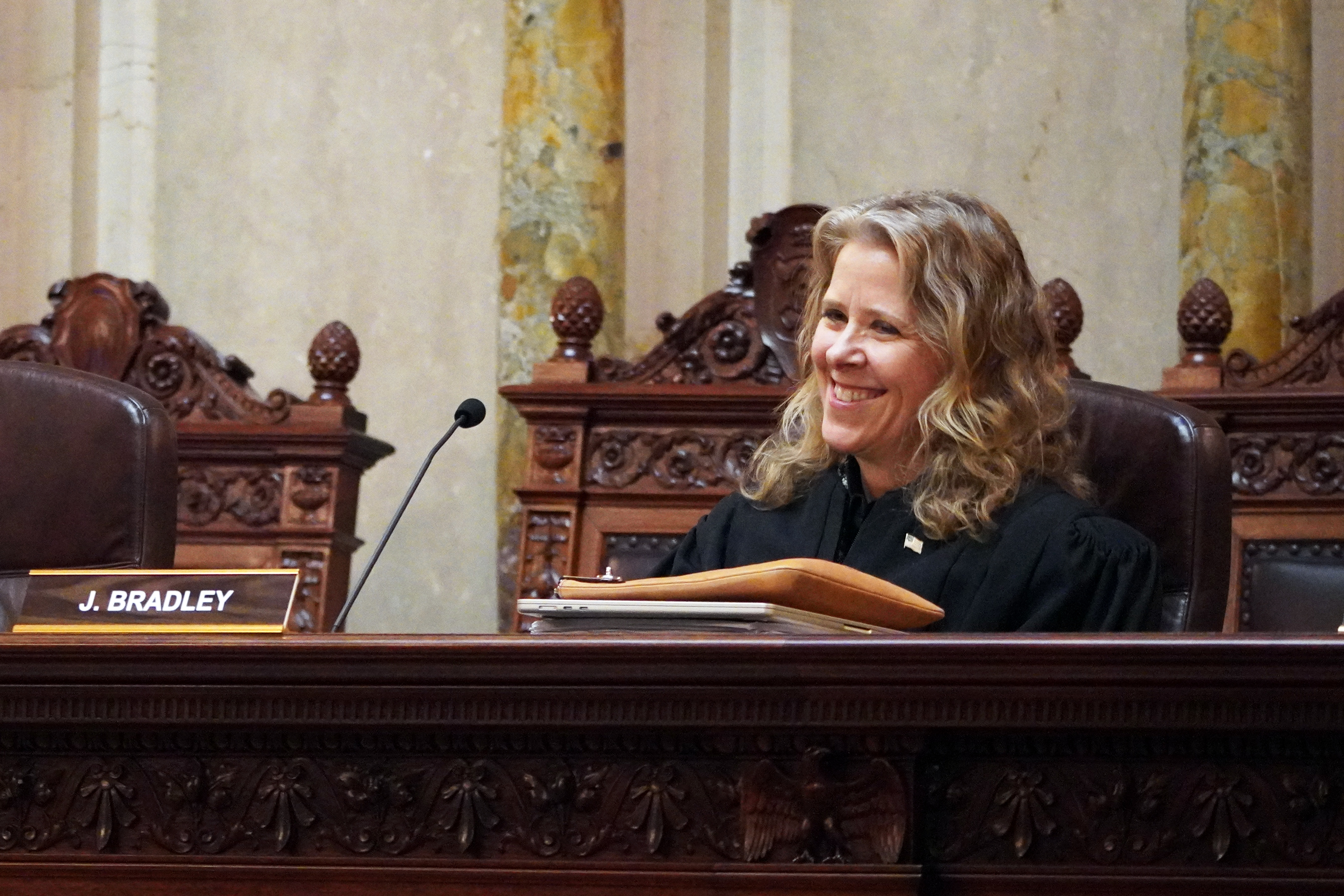 Justice Bradley did not to seek re-election