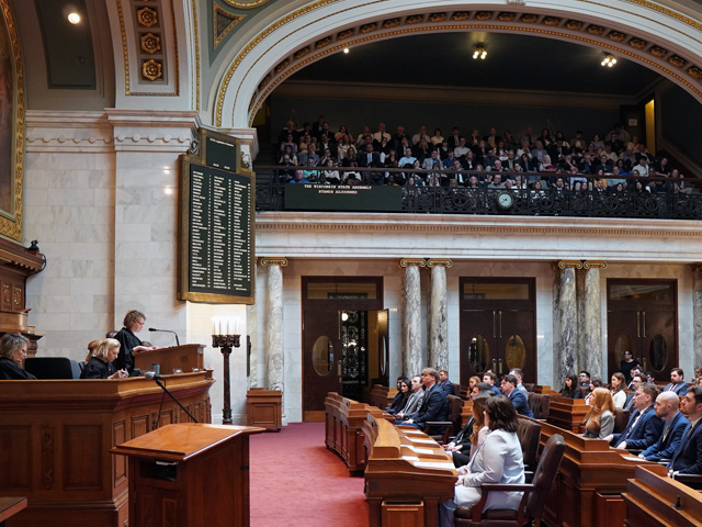 The ceremonies where held May 18 at the State Capitol