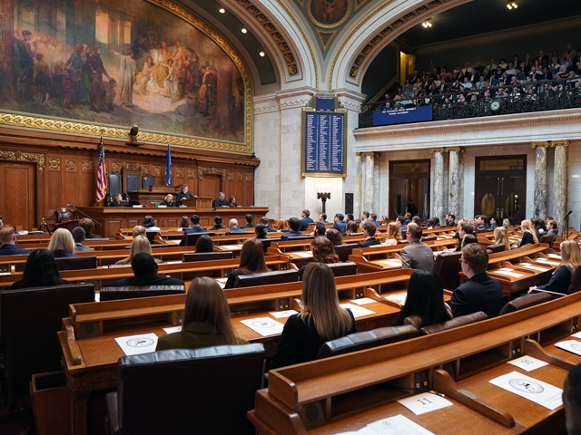 The ceremonies where held May 18 at the State Capitol