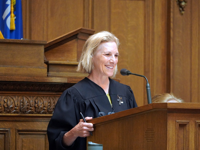 The ceremonies where held May 18 at the State Capitol