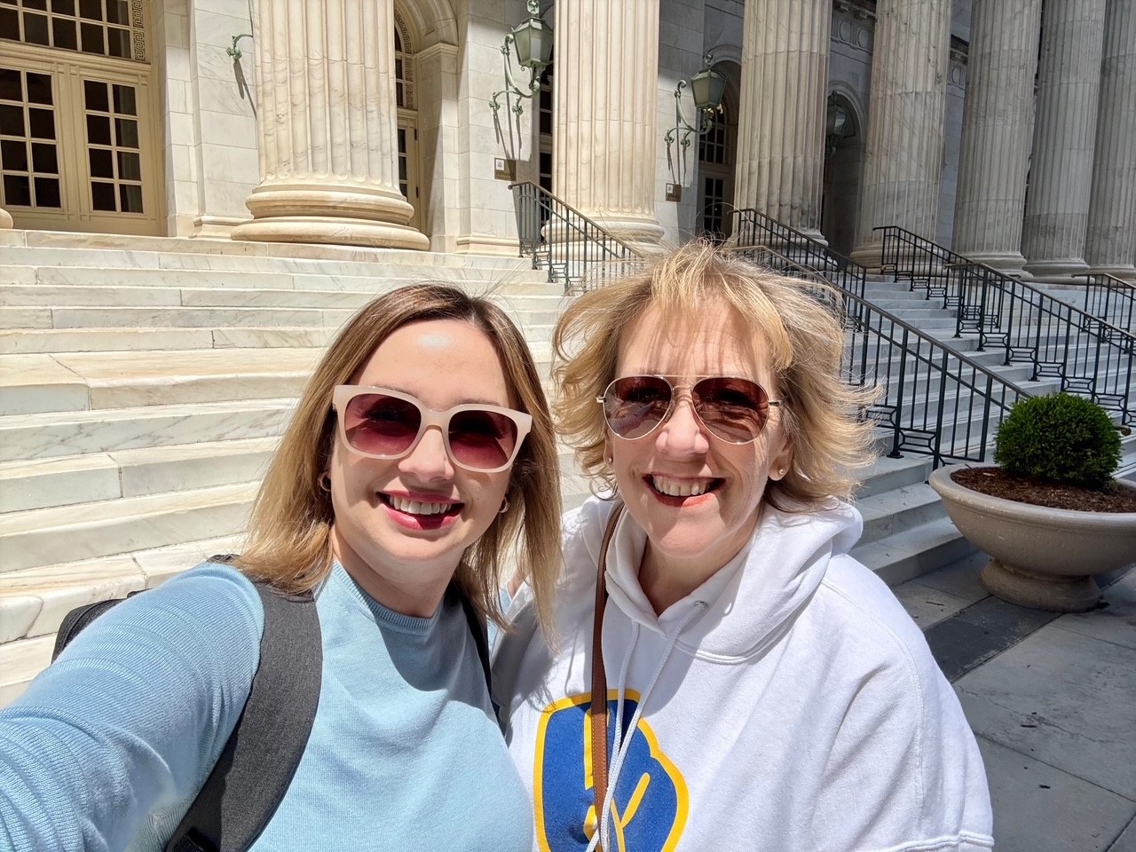 District Court Administrator Anya Crossland and Kenosha County Clerk of Circuit Court Becky Matoska-Mentnik