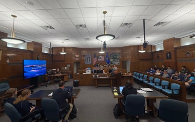Sheboygan mock trial with the Sea Cadets
