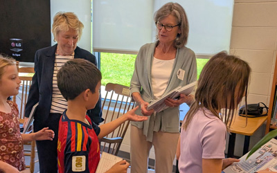 Elementary students get a lesson in courts