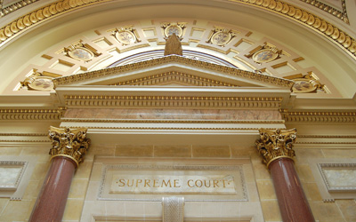 Image of Supreme Court arches