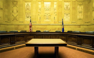 Wisconsin courtroom